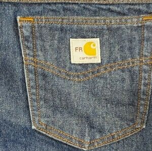 Carhartt Jeans 50×36 USA Flame Resistant 88%cotton 12% nylon